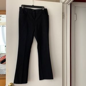 Express Columnist boot cut black pants NWOT sz2s